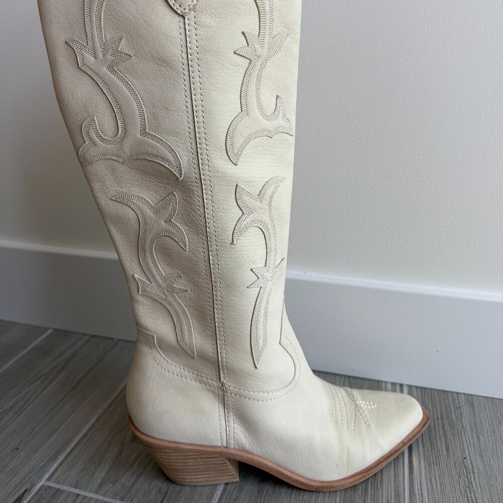 Dolce Vita Samare Ivory Boot - Women's Size 8.5